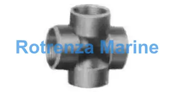 CROSS STEEL 1/8 THREADED, FOR H.P. PIPE FITTING