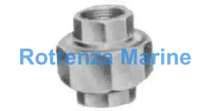 UNION STEEL 2-1/2 THREADED, FOR H.P. PIPE FITTING