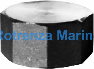 CAP BRASS 1-1/2 THREADED