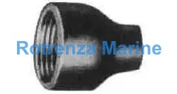 SOCKET REDUCING BRASS 1-1/4X1, THREADED