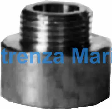 NIPPLE REDUCING BRASS, 3/4"BSP FEMALE X 1/2"BSP MALE