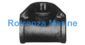 TEE STAINLESS STEEL 2 THREADED