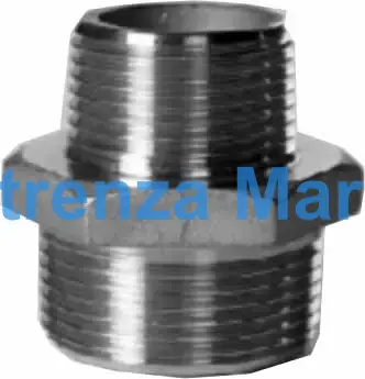 NIPPLE REDUCING S.STEEL, 1-1/2" X 1-1/4" 