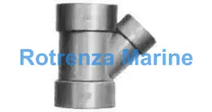 Y-PIECE REDUCING PVC 45DEG, FOR DRAIN SIZE 50 X 40