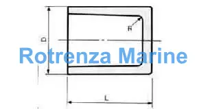 CAP PVC FOR WATER SUPPLY, SIZE 100