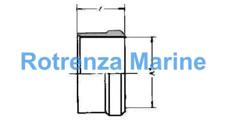 SLEEVE BRASS FOR FLARELESS, TUBE FITTING 10X10MM
