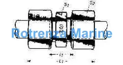 FITTING UNION H.P.STEEL, ERMETO 6MM 315KG