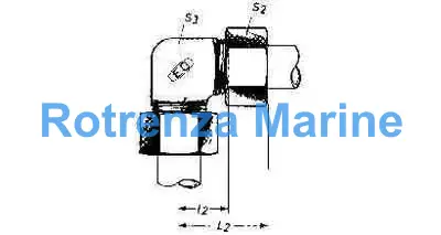 FITTING ELBOW H.P.STEEL, ERMETO 15MM 315KG