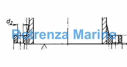 FLANGE CAST IRON RAISED FACE, DIN2533 16KG 32MM
