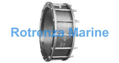 PIPE COUPLING FLEX FOR PLAIN, END PIPE 600MM DUCTILE C.IRON