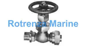 GLOBE VALVE BRONZE UNION-END, F7388 20KG-10MM