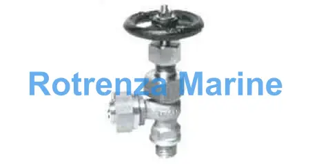 ANGLE VALVE BRONZE SCREWED-END, F7389 20KG-6MM
