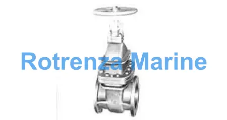 GATE VALVE CAST-IRON FLANGED, F7364 10KG-100MM