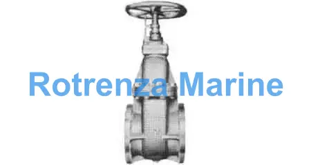 GATE VALVE CAST-STEEL FLANGED, F7366 10KG-100MM