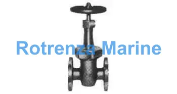 GATE VALVE BRONZE FLANGED-END, RISING-STEM F7367 5KG-25MM