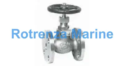GLOBE VALVE SCREW DOWN CHECK, BRONZE FLANGED F7409 16KG-20MM