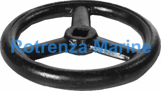 HANDWHEEL FOR JIS VALVE, CAST IRON 200X17MM AD340020