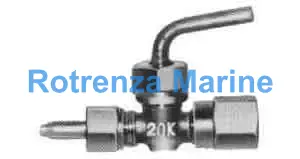 COCK PRESSURE GAUGE BRONZE, F7343 20KG-3/8 WITH UNION