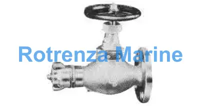 GLOBE HOSE VALVE BRONZE, FLANGE&SCREW F7334 10KG-15MM