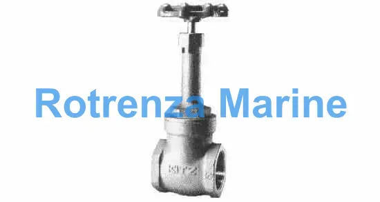 GATE VALVE BRONZE SCREWED, B2011 5KG 1-1/2"