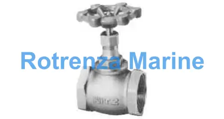 GLOBE VALVE BRONZE SCREWED, 100LBS PT3