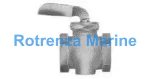 COCK WITH LEVER HANDLE BRONZE, SCREWED 1-1/4"