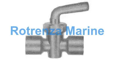 METER COCK BRASS LEVER HANDLE, & FEMALE ENDS PS-3/8