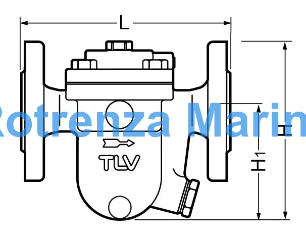 STEAM TRAP DCUTILE CAST IRON, MECHANICAL FLANGED 20A