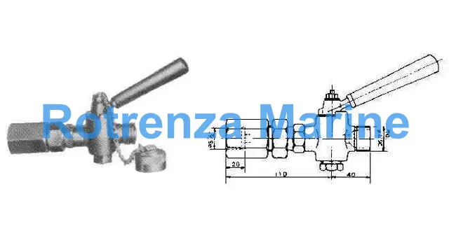 COCK INDICATOR FOR MAN TYPE, WITH FURTHER DETAIL