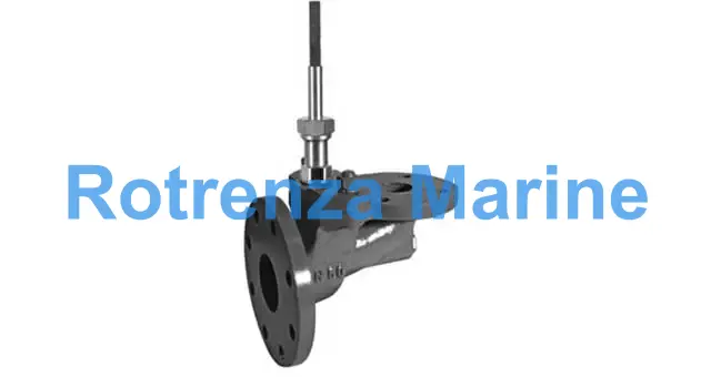 STORM VALVE DIN DUCTILE C/IRON, ANGLE W/LOCK DEVICE 1207 DN150