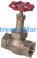 VALVE GLOBE DIN BRONZE PN32, BSP FEMALE THREADED 3/4"