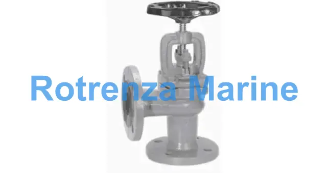 ANGLE VALVE DIN CAST IRON, FLANGED PN10/16 #269 250MM