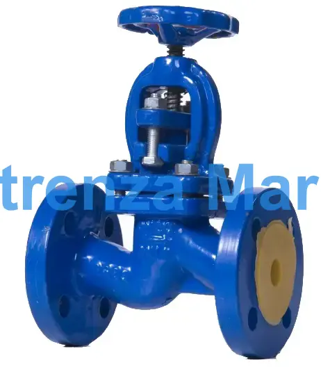 GLOBE VALVE SCREW DOWN CHECK, CAST IRON FLANGED PN16 DN20