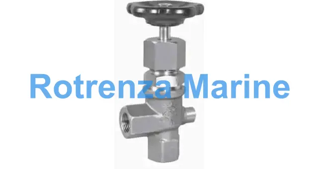 ANGLE VALVE DIN S.STEEL 354, ANGLE FEMALE PN200 3/4" D15MM