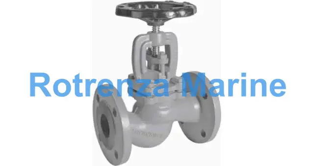 GLOBE VALVE NODULAR CAST IRON, DIN FLANGED PN10/16 #263 100MM