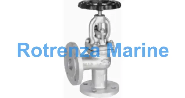 ANGLE VALVE NODULAR CAST IRON, DIN FLANGED PN10/16 #264 40MM