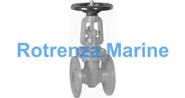 GATE VALVE DIN CAST IRON, FLANGED PN10 #306 40MM
