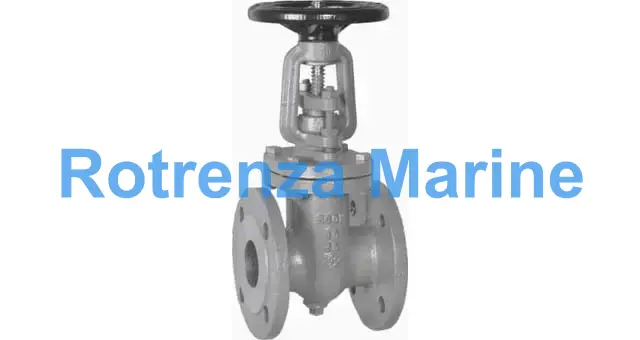 GATE VALVE DIN CAST IRON, FLANGED PN10 #2406 50MM