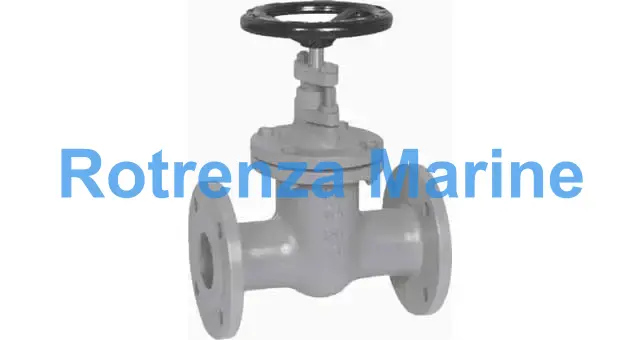 GATE VALVE DIN CAST IRON, FLANGED PN10 #293 125MM