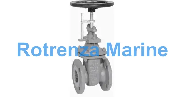 GATE VALVE DIN CARBON STEEL, FLANGED PN10 #315 65MM
