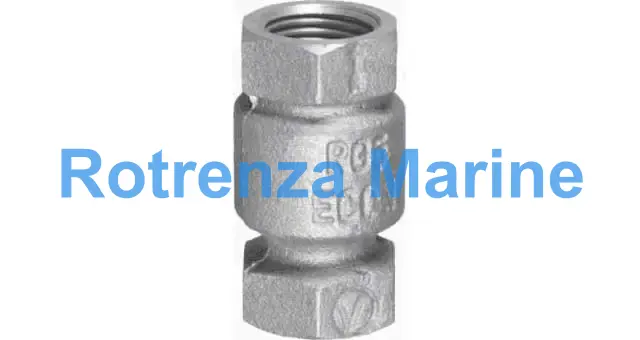 CHECK VALVE DIN BRONZE SCREWED, LIFT TYPE #507 3/4"