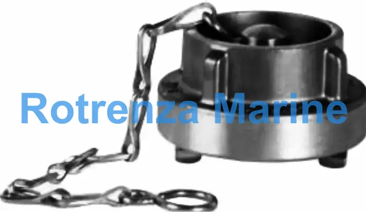 SEALING CAP W/CHAIN STORZ, BRASS 89MM