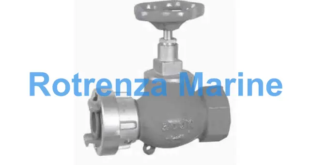 FIRE/DECKWASH VALVE DIN FEMALE, THREAD COPPER ALLOY #902 3"