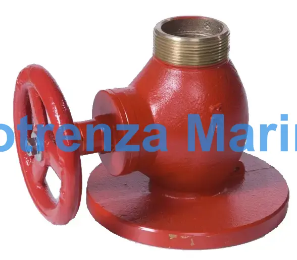 FIRE HYDRANT DIN BRASS DN65, 2-1/2"BSP MALE & FLANGED