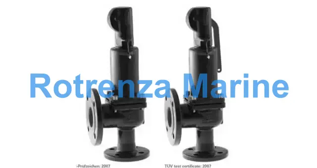 VALVE SAFETY CAST IRON #352SFL, W/LEVER FOR LIFTING DN50 PN16