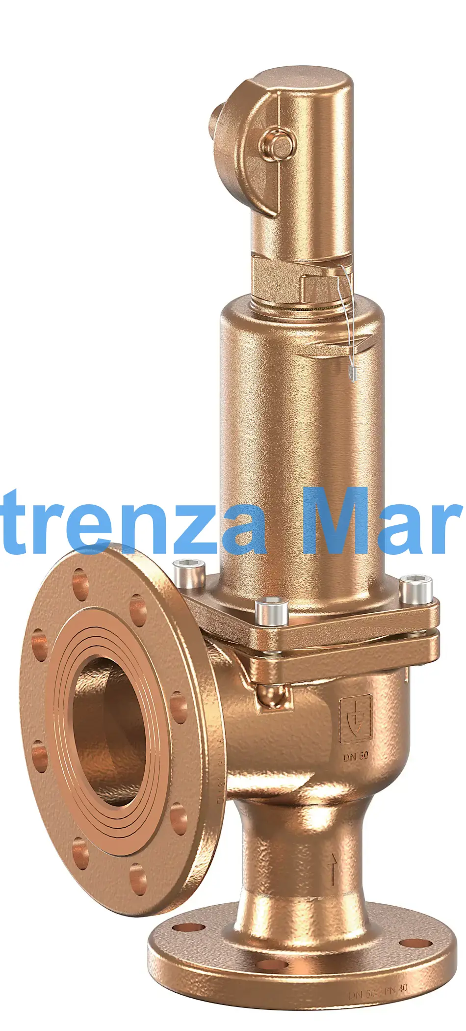 VALVE SAFETY GUNMETAL #852TGFO, GASTHT W/O LIFT DEV PN40 DN40