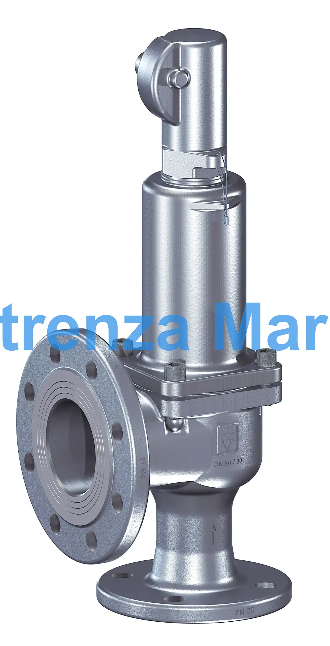 VALVE SAFETY S.STEEL #452BGFO, W/BELLOW GAST W/O LFT DN40PN40