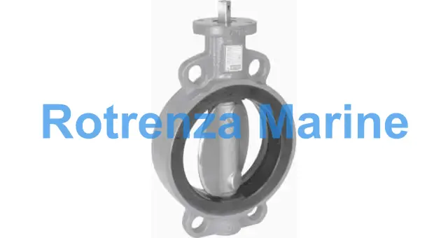 BUTTERFLY VALVE DIN CAST IRON, WAFER TYPE #5720 450MM