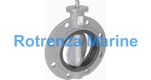 BUTTERFLY VALVE DIN CAST IRON, MONOFLANGE #6020 80MM