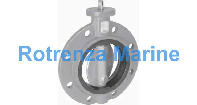 BUTTERFLY VALVE DIN CAST IRON, MONOFLANGE #6110 250MM